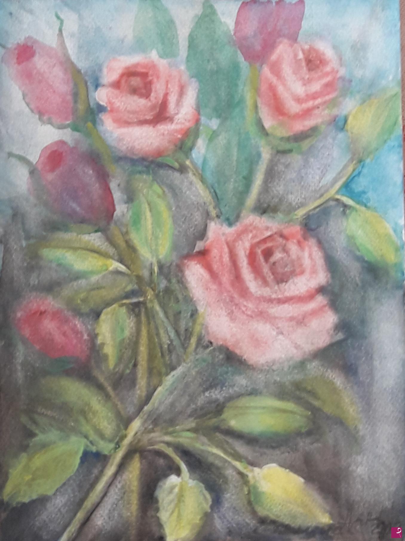quadri in vendita online - Rose