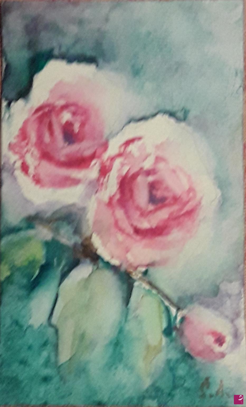 quadri in vendita online - Rose