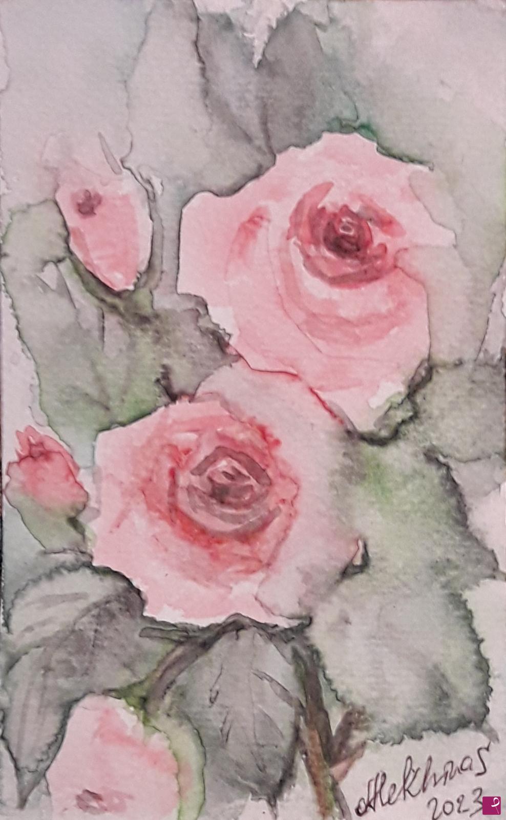 quadri in vendita online - Rose
