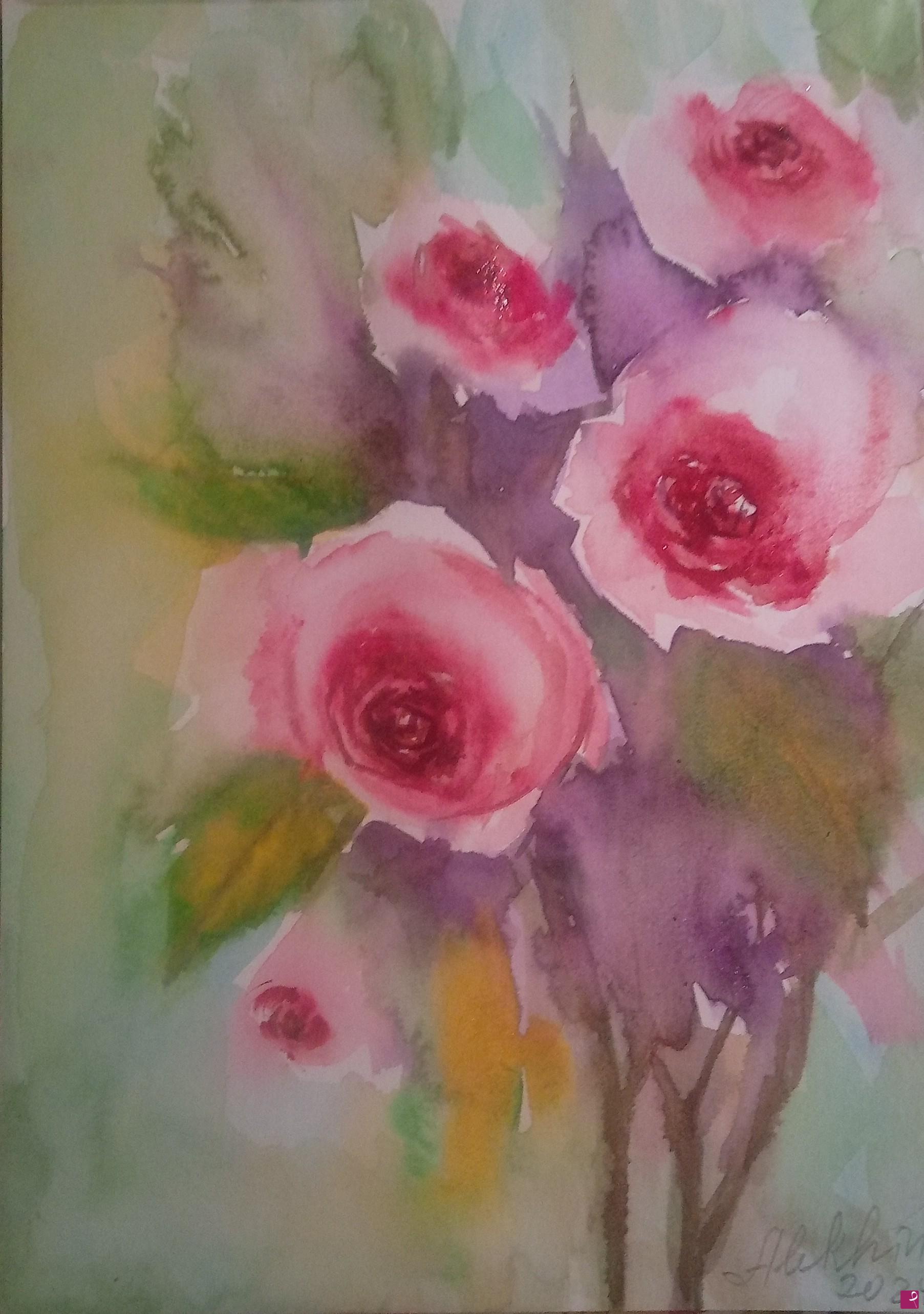 quadri in vendita online - Rose