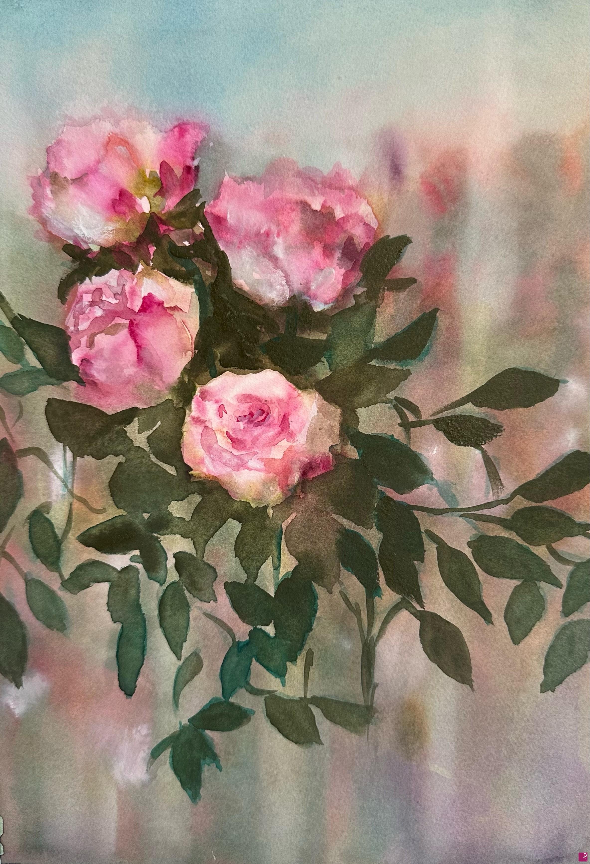 quadri in vendita online - Rose