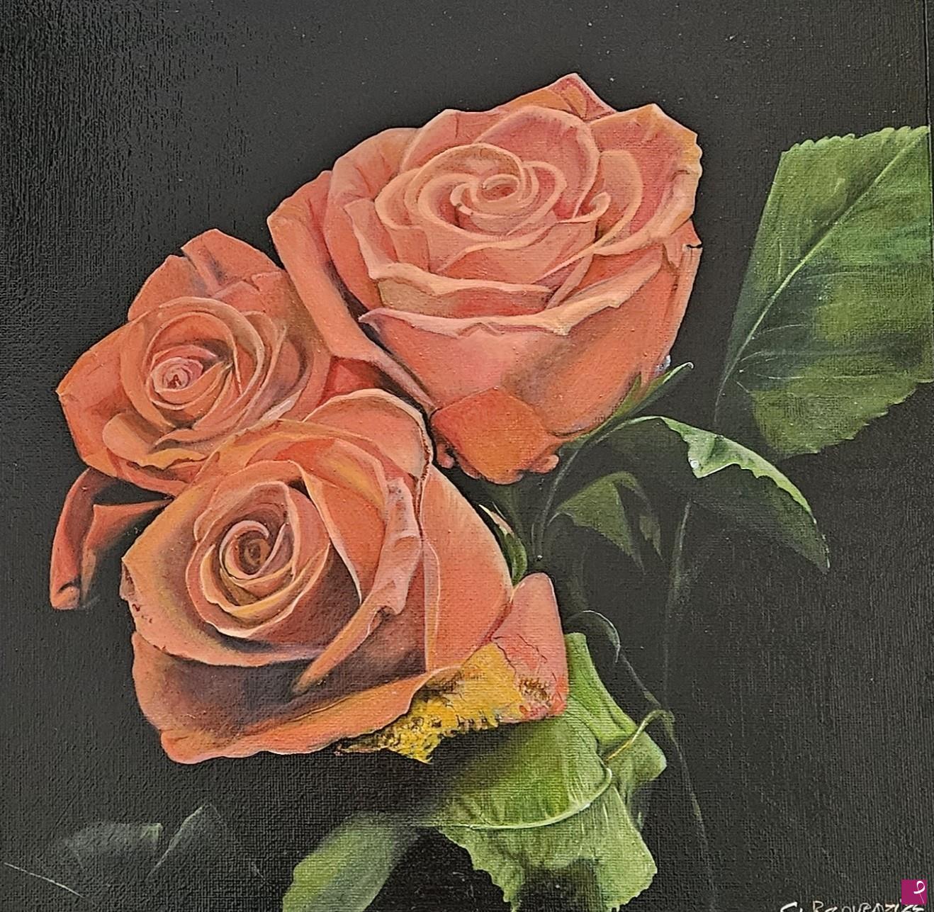 quadri in vendita online - Rose