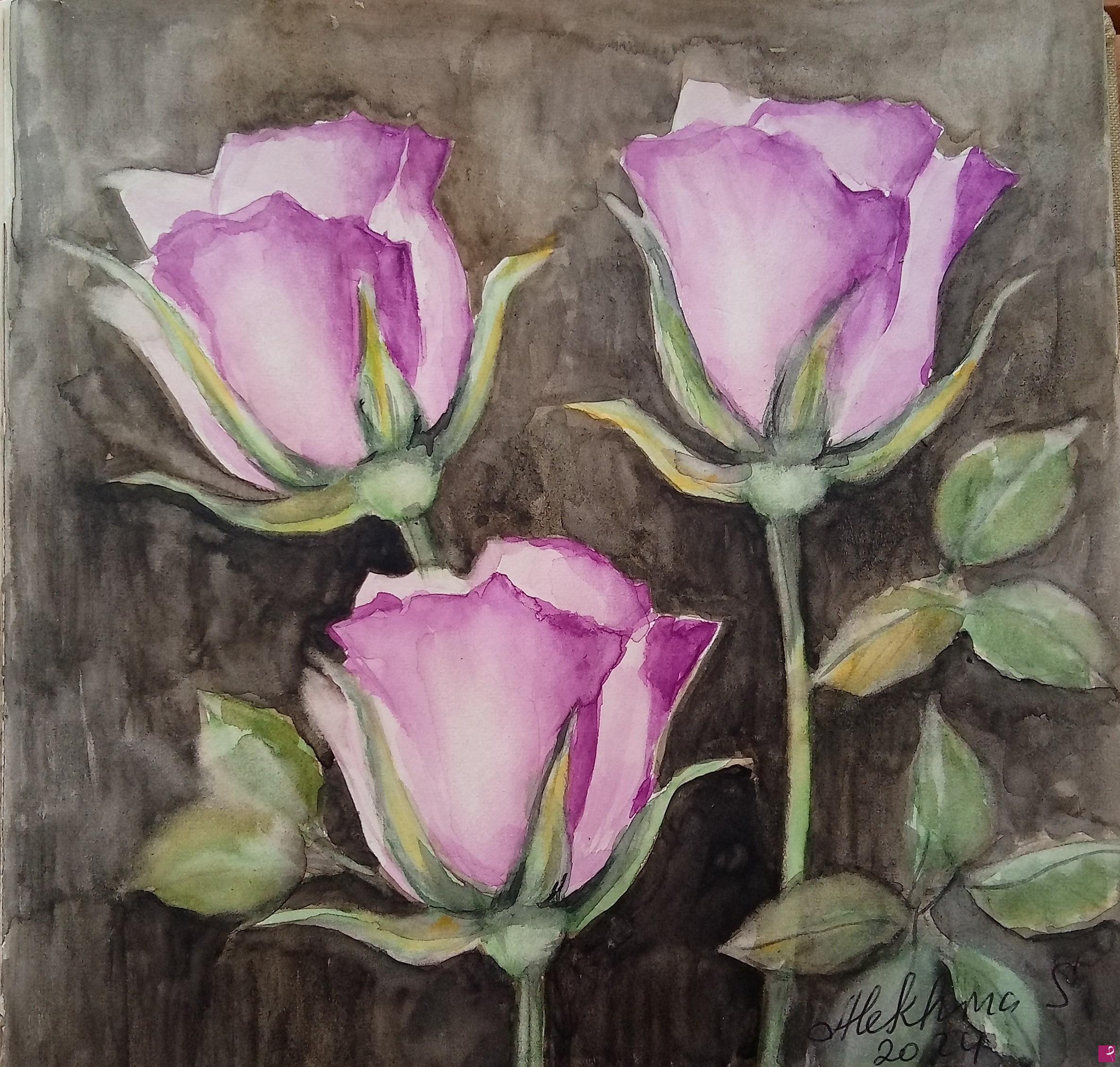 quadri in vendita online - Rose