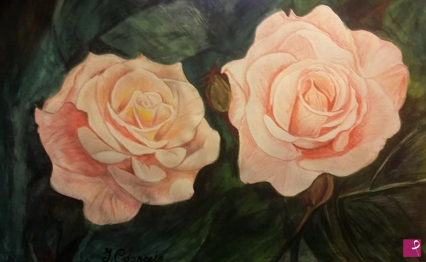 quadri in vendita online - Rose