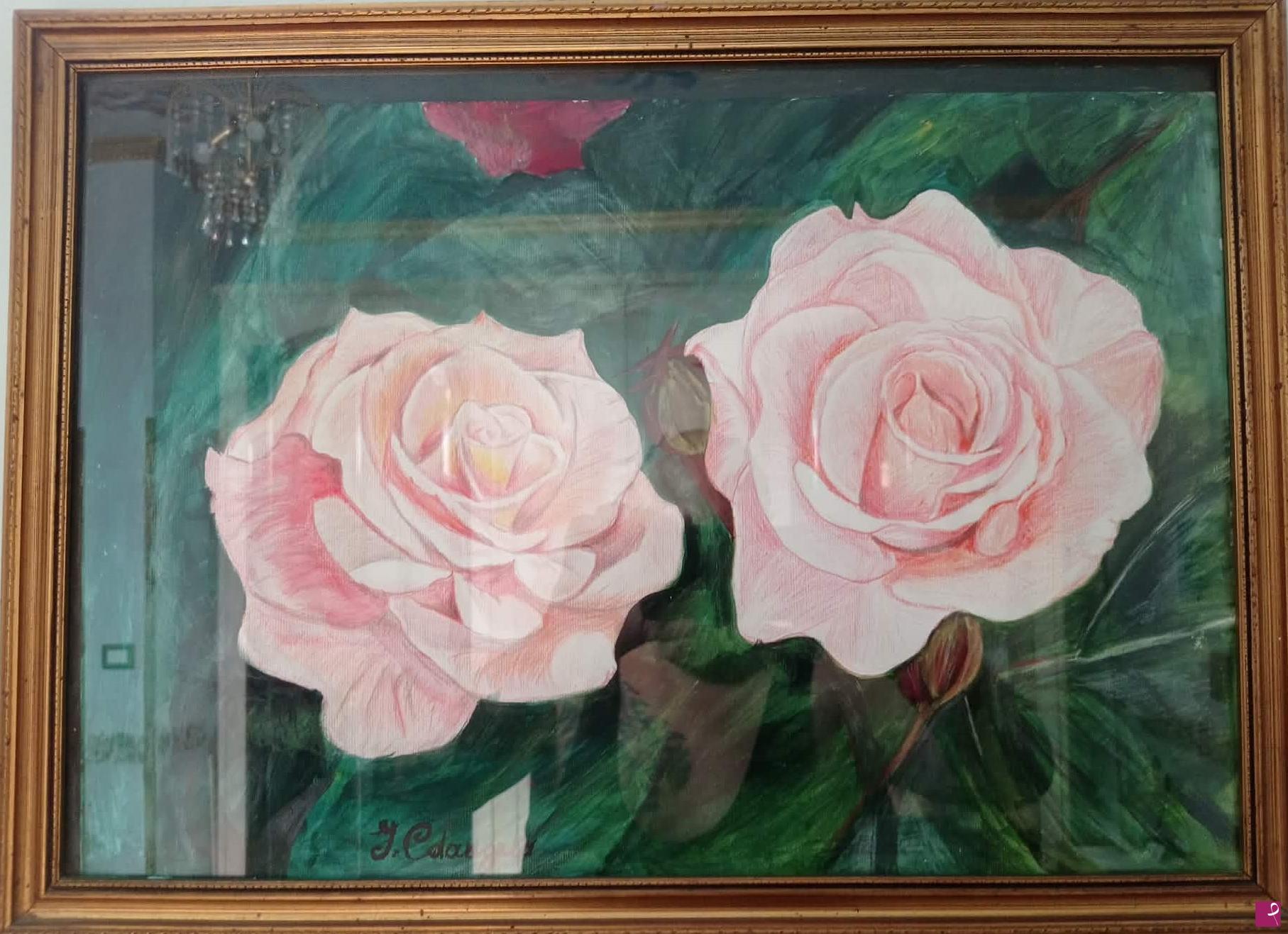 quadri in vendita online - Rose