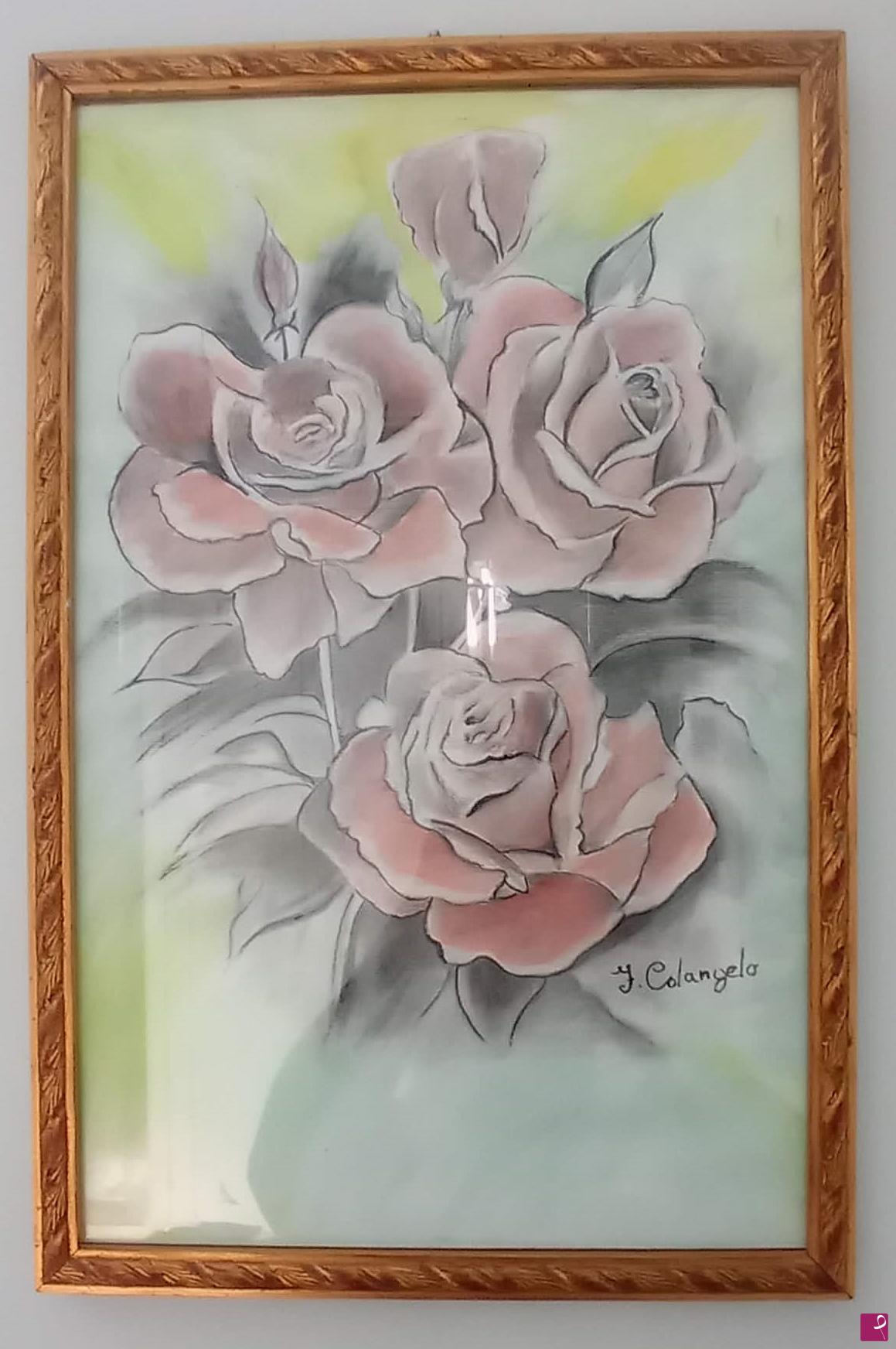 quadri in vendita online - Rose
