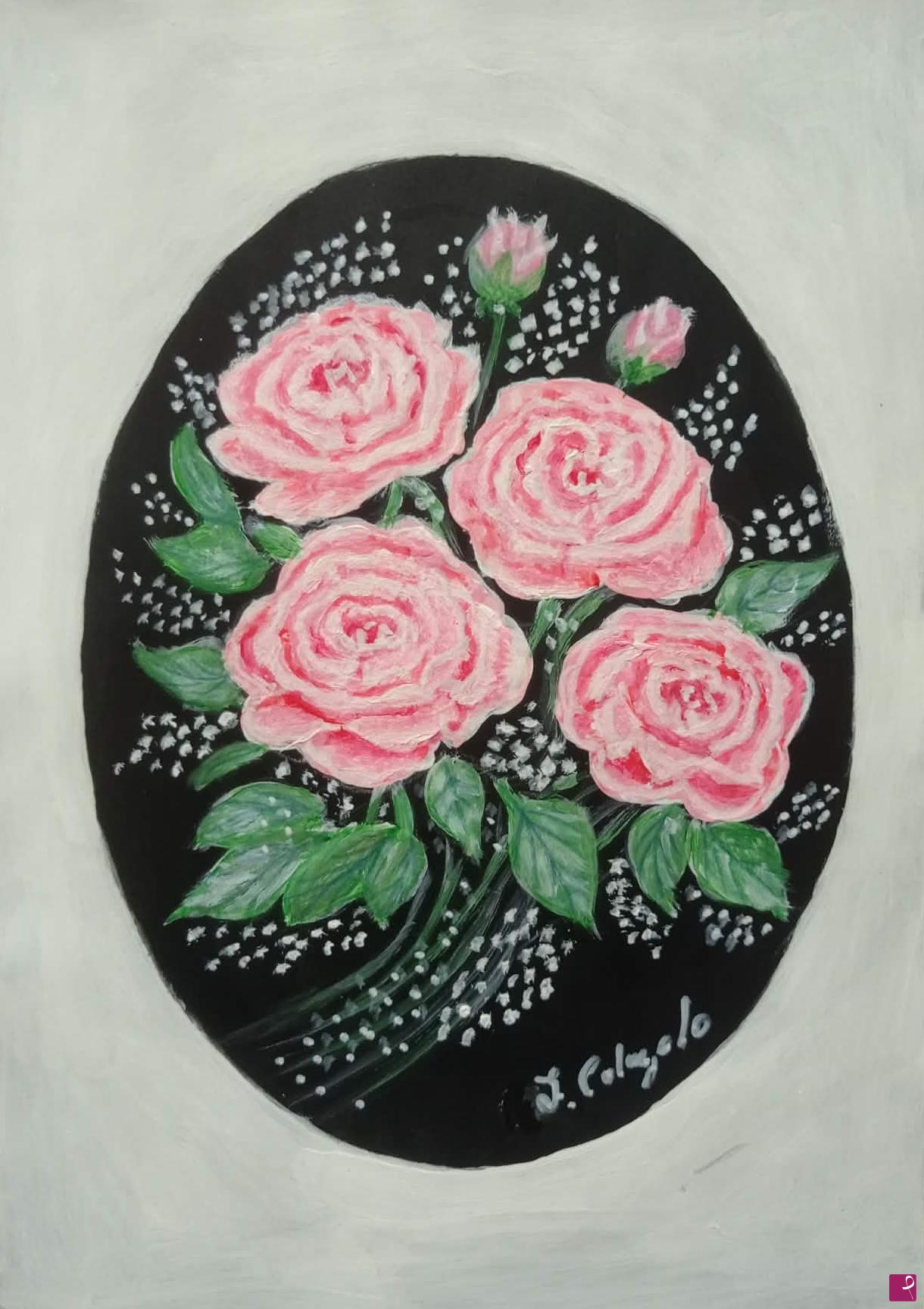 quadri in vendita online - Rose