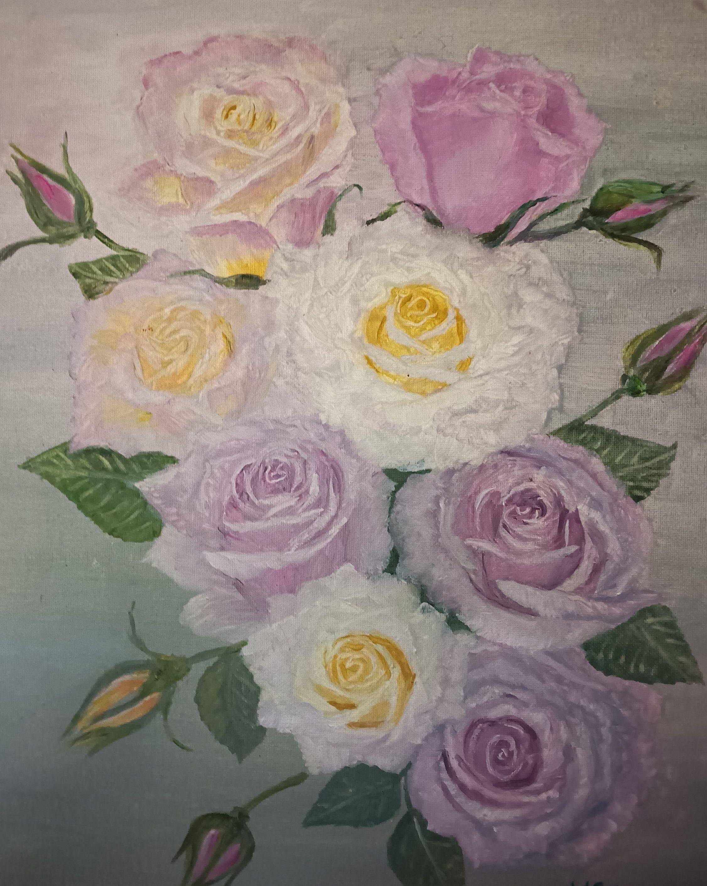 quadri in vendita online - Rose