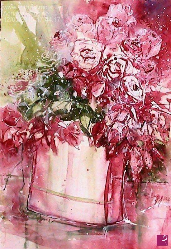 quadri in vendita online - Rose