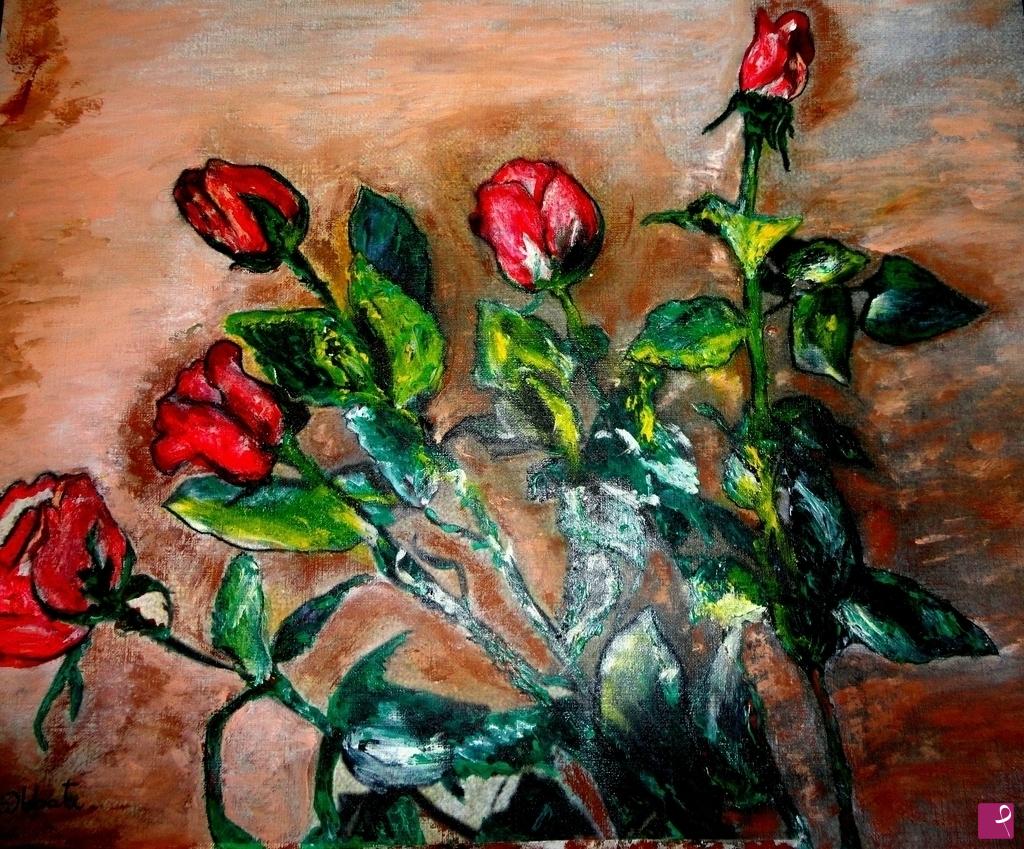 quadri in vendita online - Rose