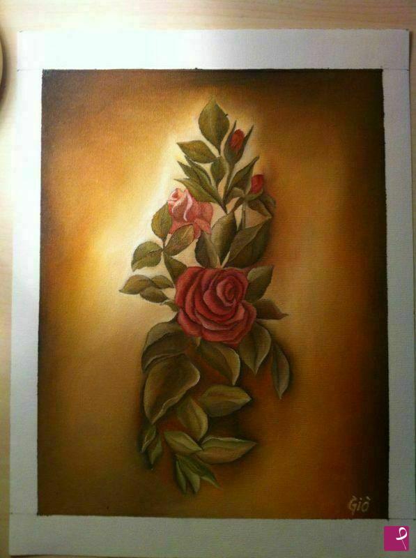 quadri in vendita online - Rose