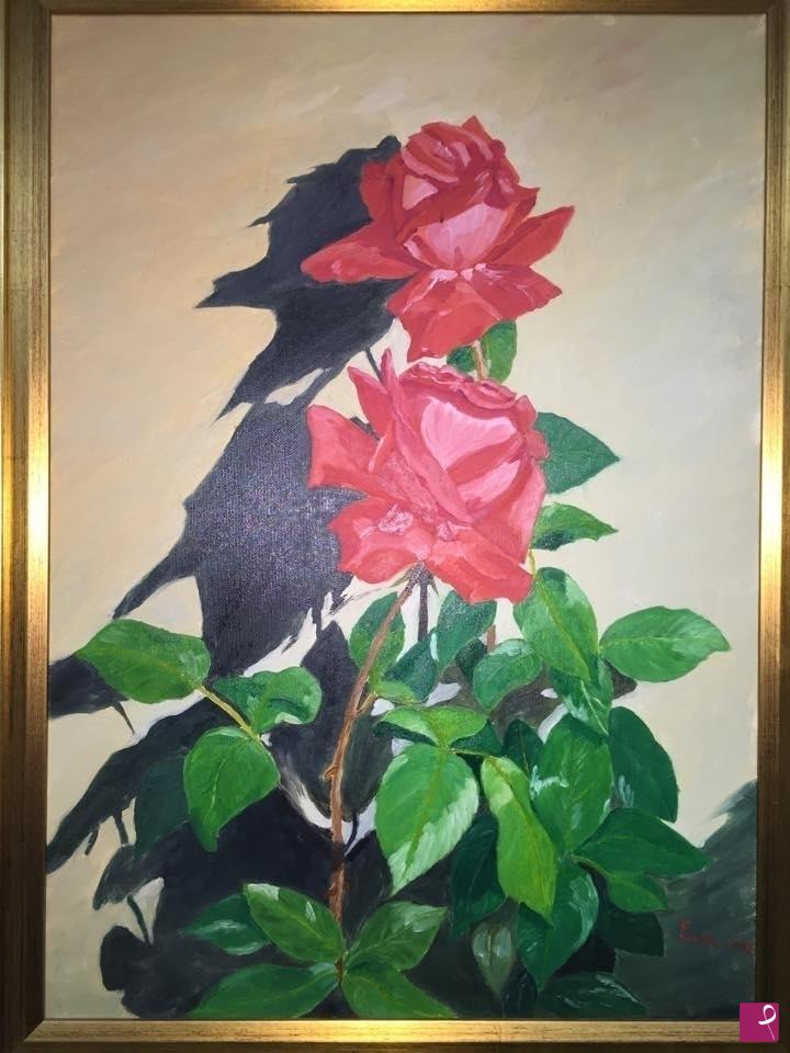 quadri in vendita online - Rose