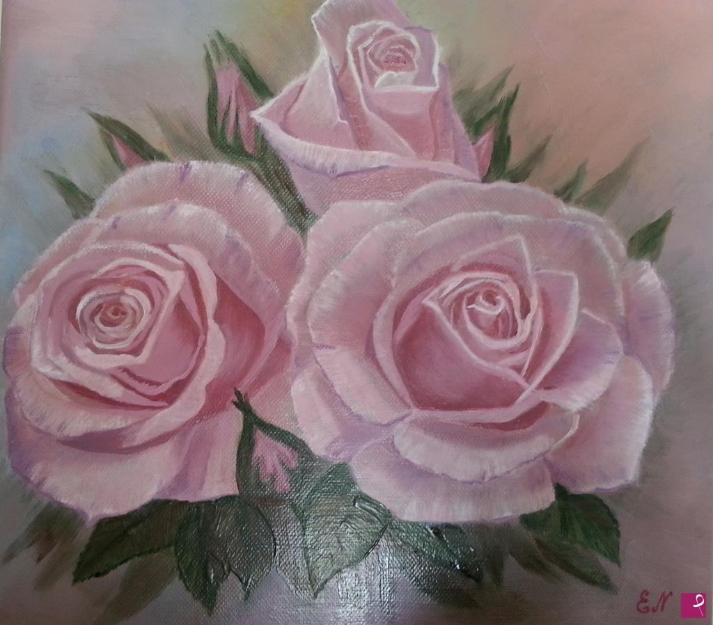 quadri in vendita online - Rose