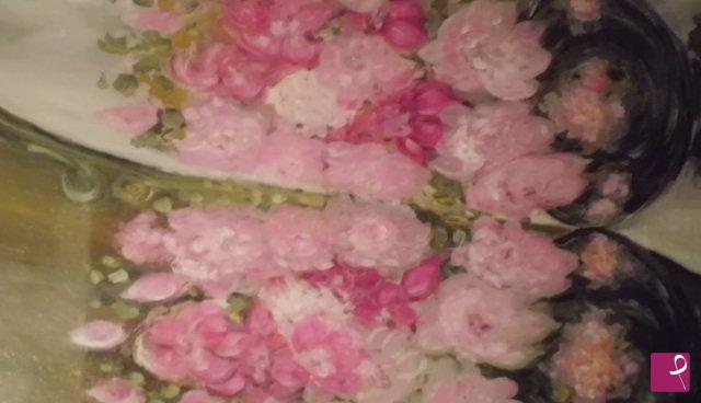 quadri in vendita online - Rose allo specchio
