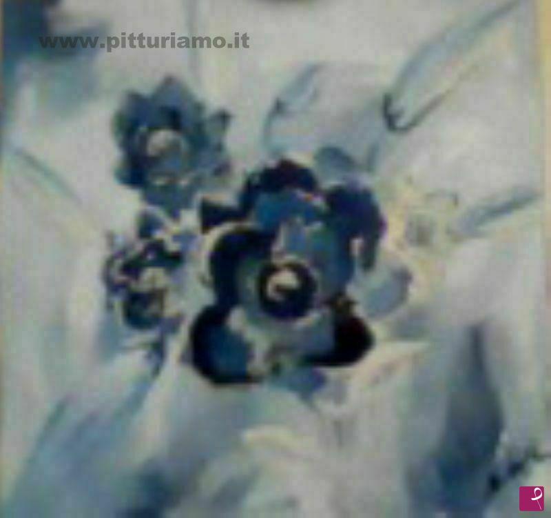 quadri in vendita online - rose blu