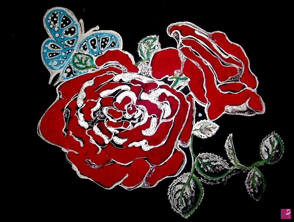 quadri in vendita online - ROSE DAL VERO