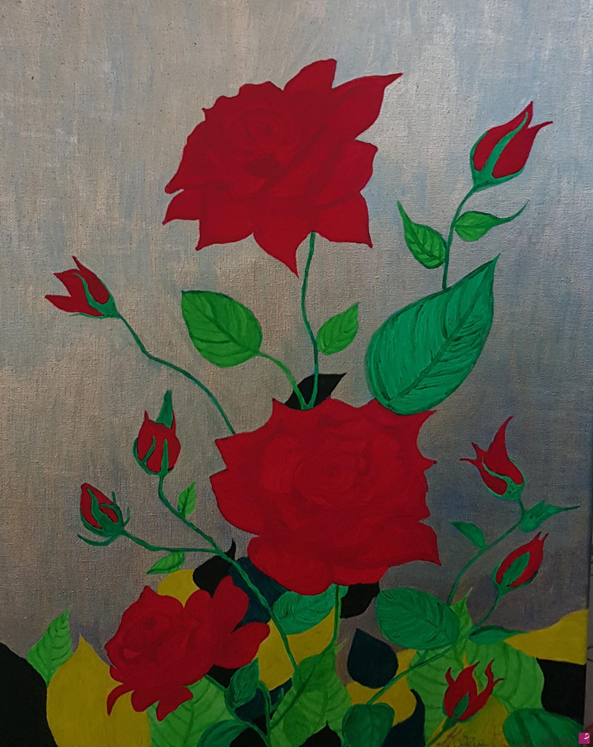 quadri in vendita online - Rose in Primavera 05/2024