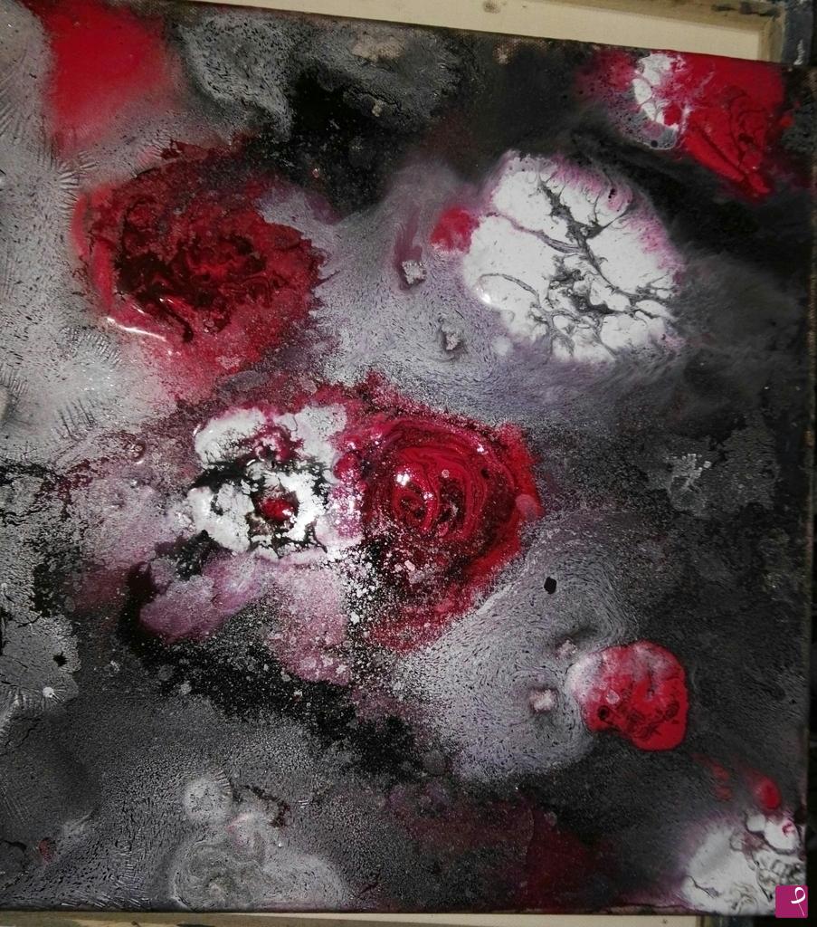 quadri in vendita online - Rose rosse 2