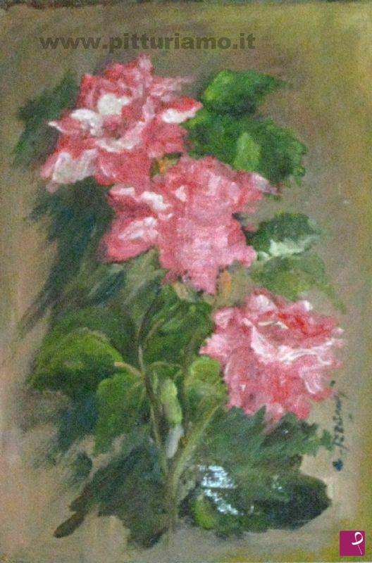 quadri in vendita online - rose rosse 3