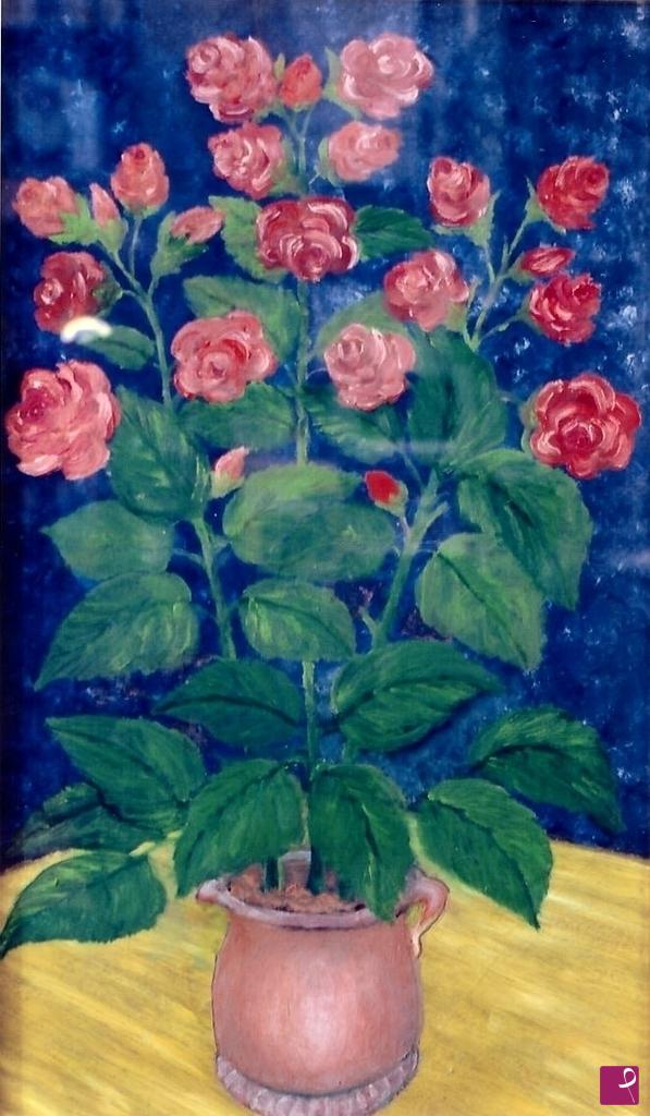 quadri in vendita online - Rose rosse