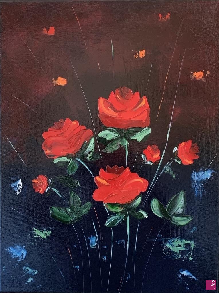 quadri in vendita online - Roses