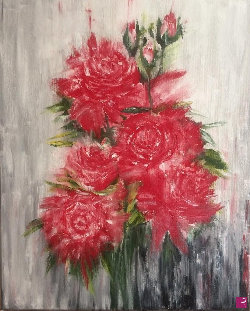 quadri in vendita online - Roses