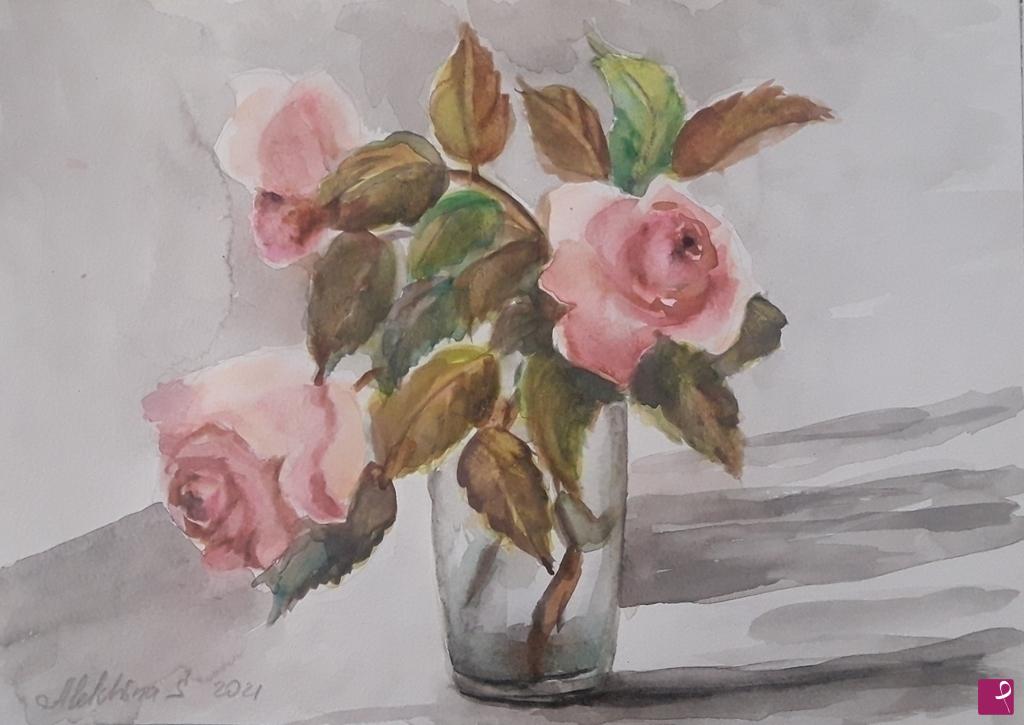 quadri in vendita online - Roses
