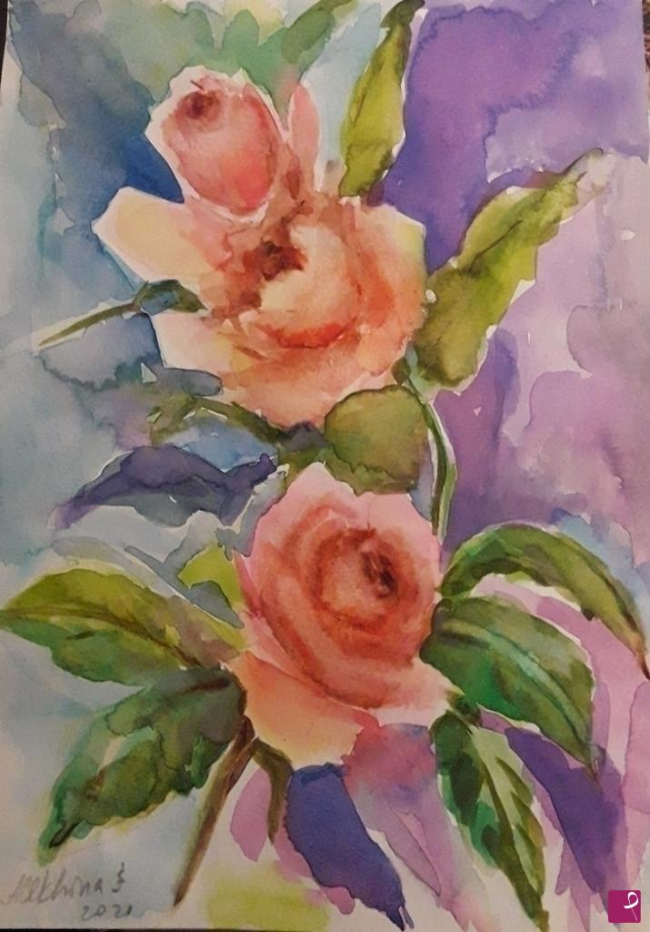 quadri in vendita online - Roses