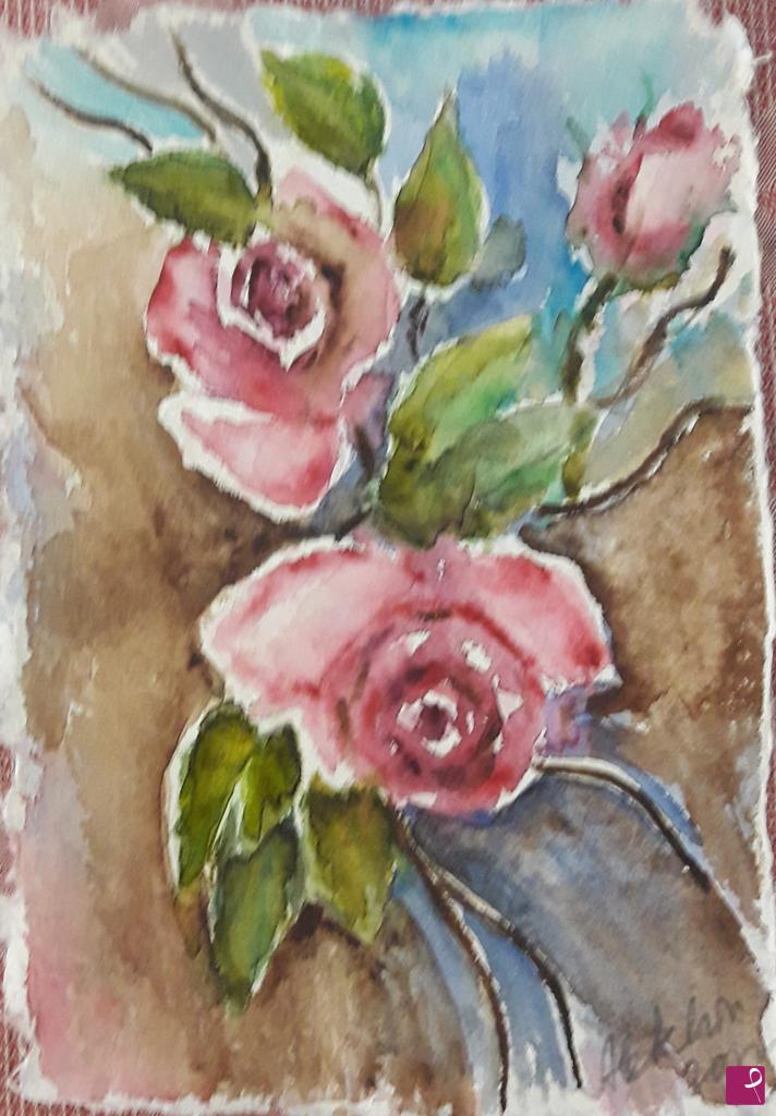 quadri in vendita online - Roses