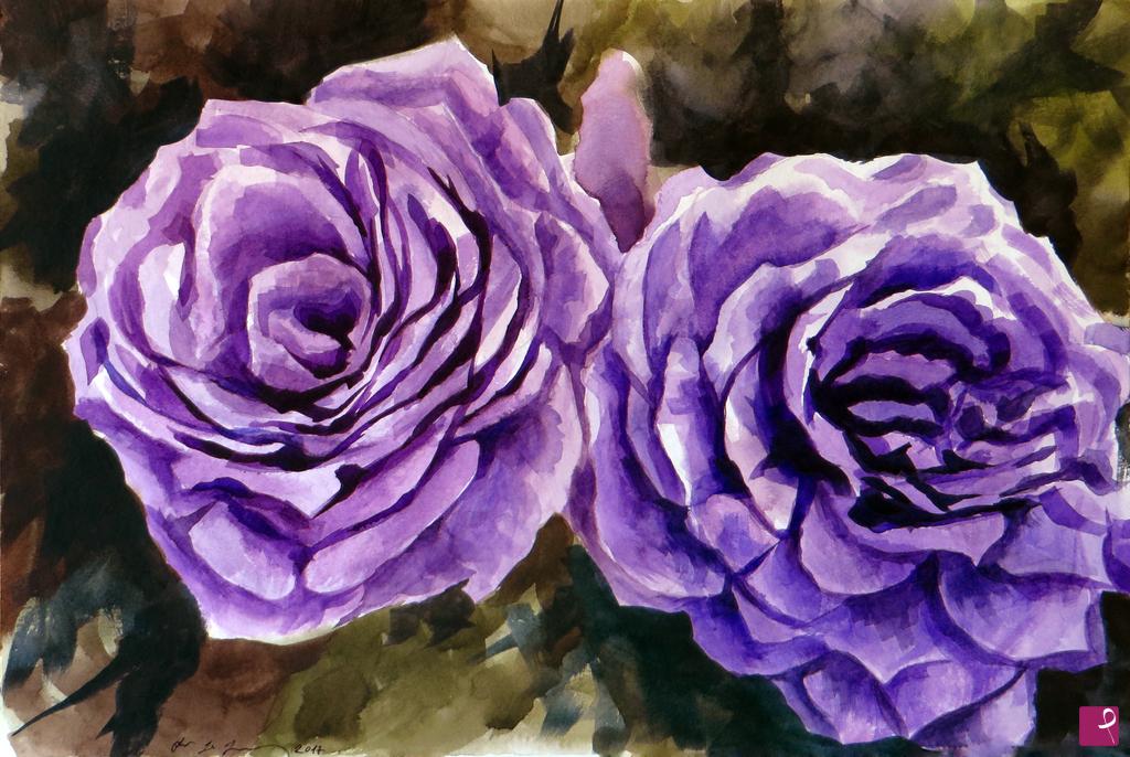 quadri in vendita online - Roses 4