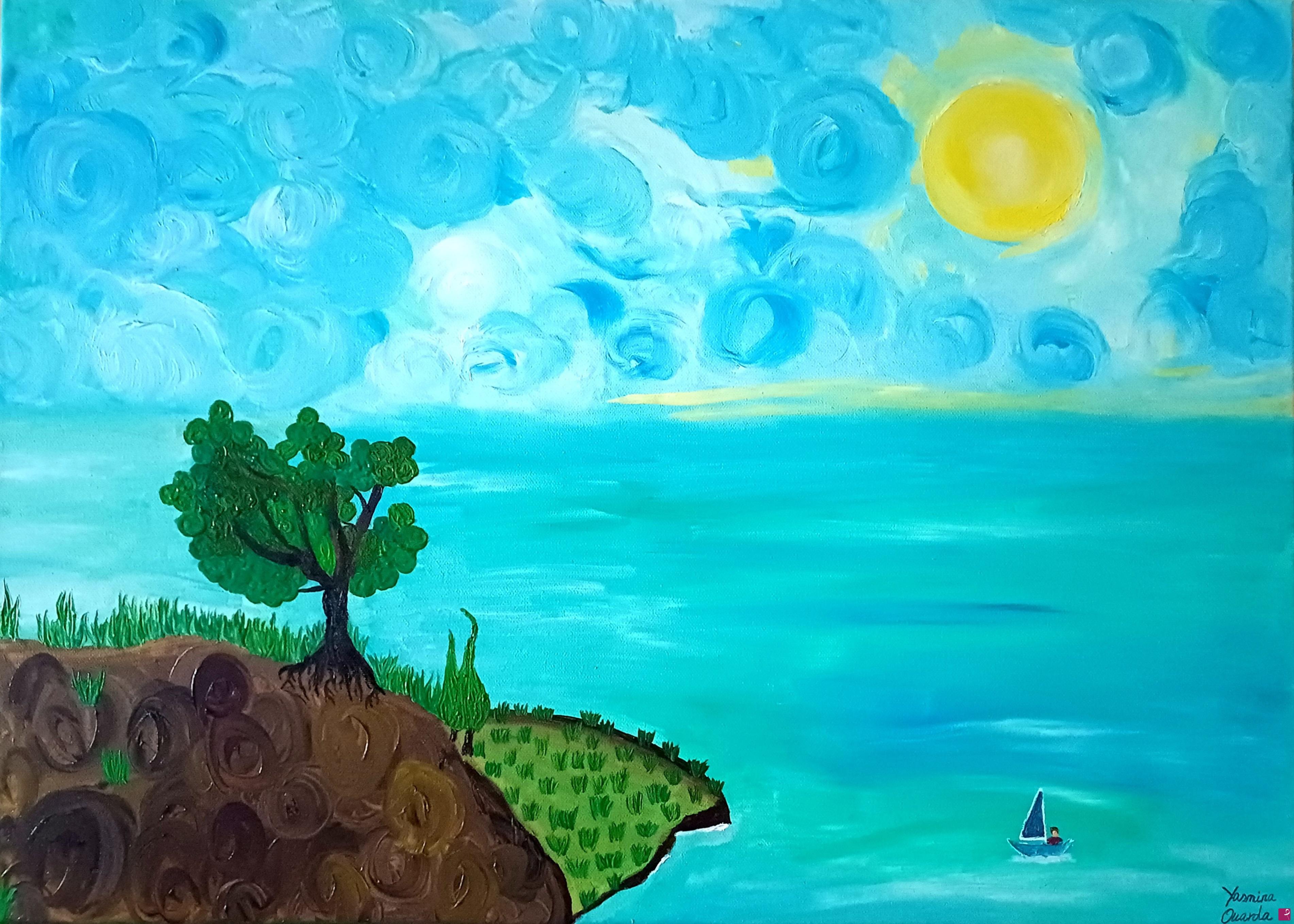 quadri in vendita online - Roses in the sky 