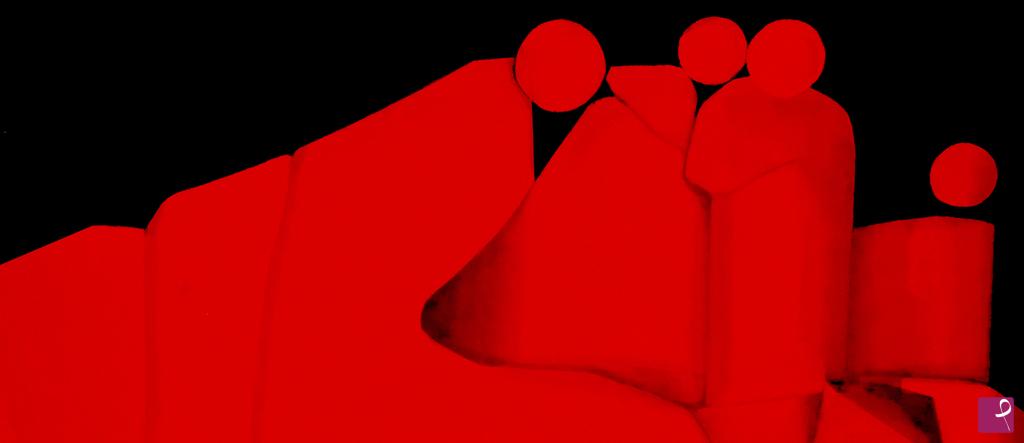 quadri in vendita online - Rosso Rosso