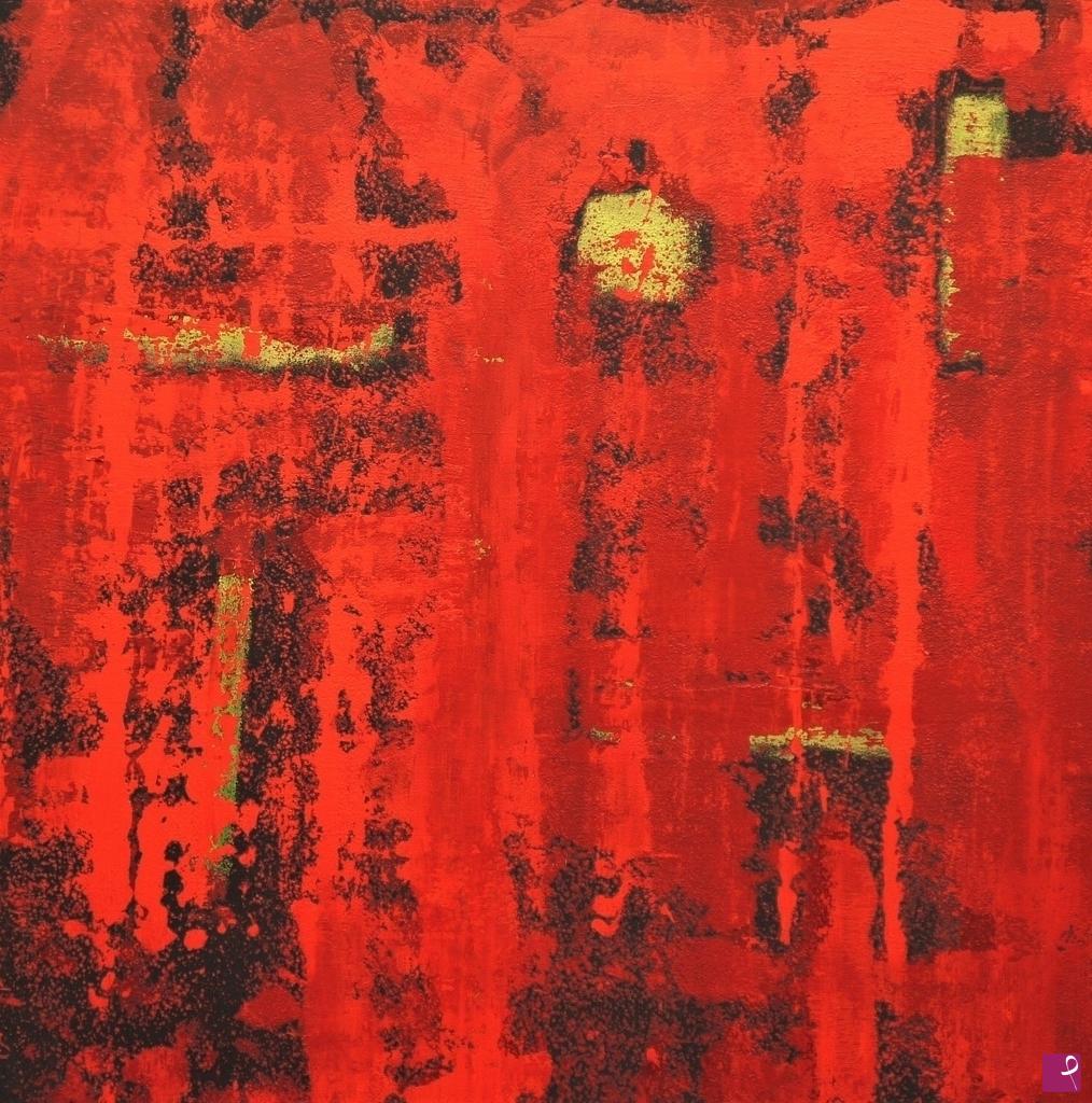 quadri in vendita online - ROSSO VERDE 55