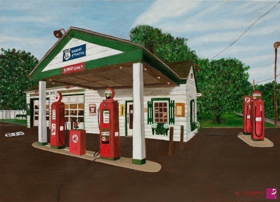 quadri in vendita online - ROUTE 66 - DWIGHT (IL)
