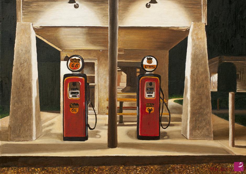 quadri in vendita online - Route 66 - Hydro (OK)