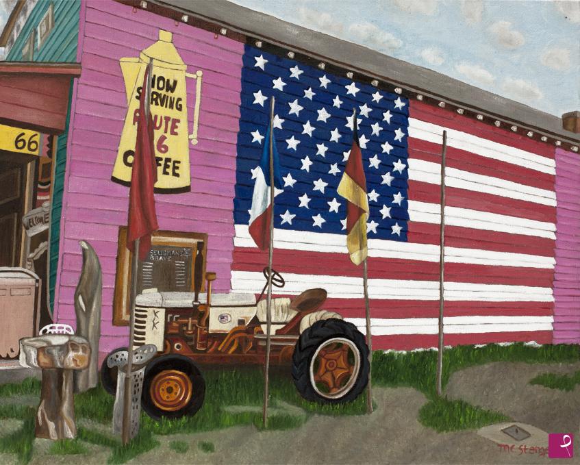 quadri in vendita online - ROUTE 66 - Seligman (AZ)