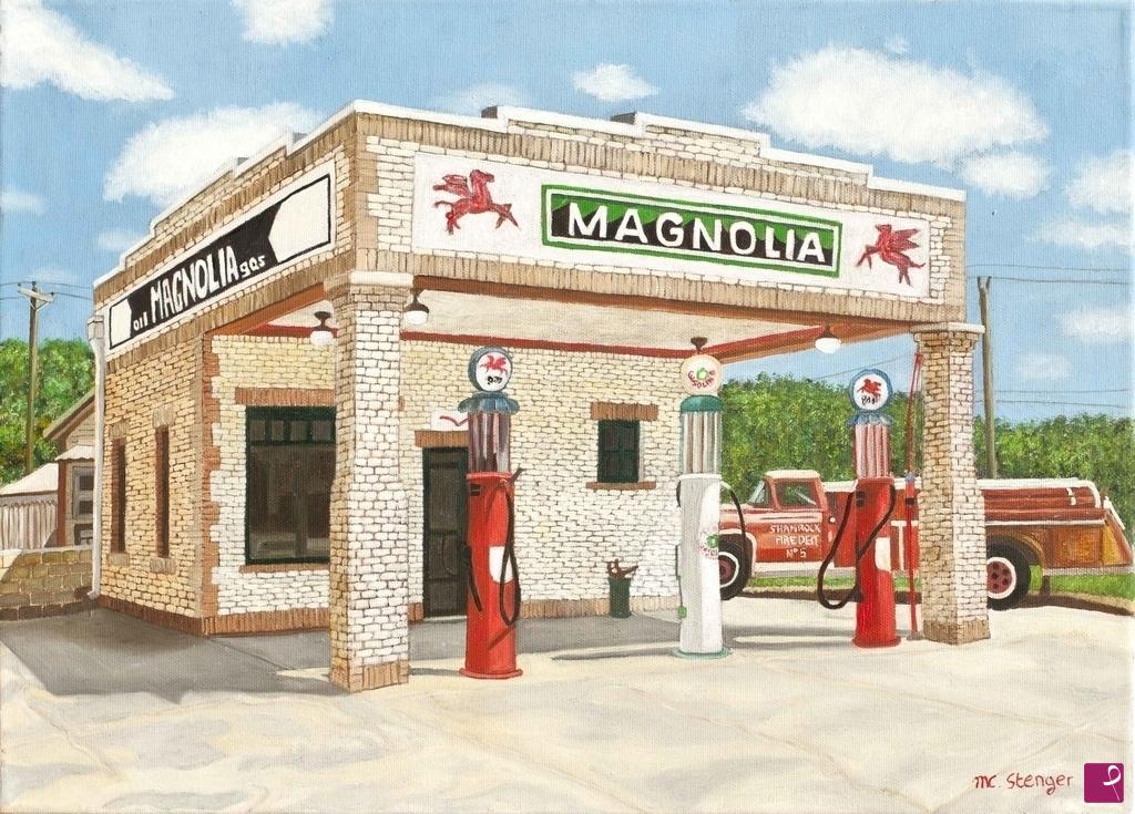 quadri in vendita online - Route 66 - Shamrock (TX)