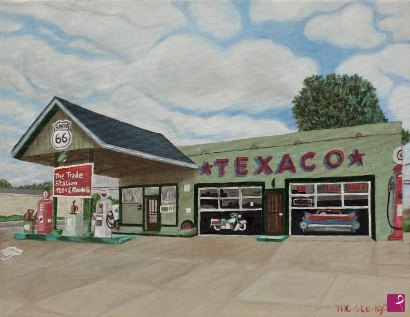quadri in vendita online - ROUTE 66 - TUCUMCARI (NM)