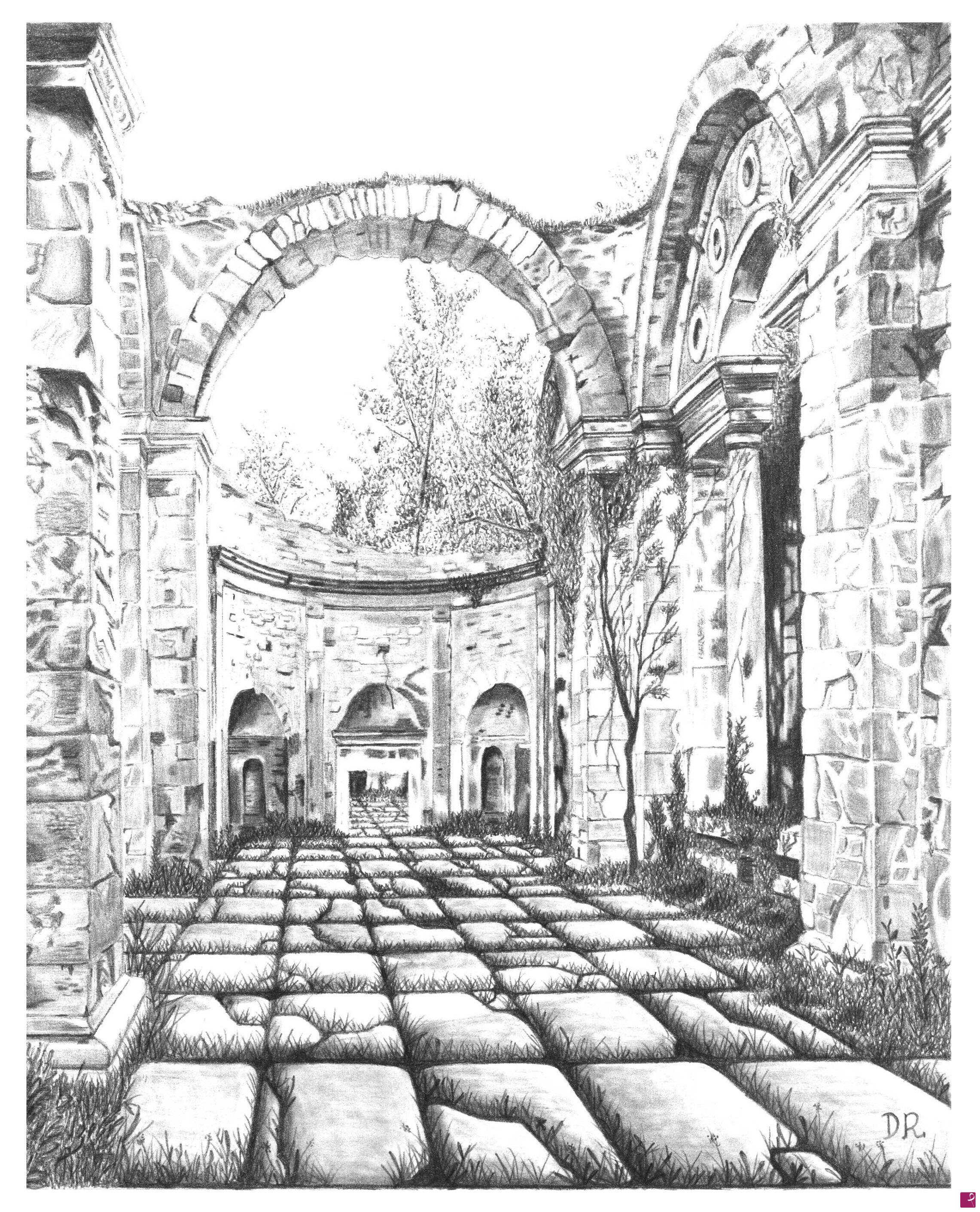 quadri in vendita online - Rovine