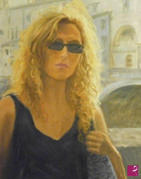 quadri in vendita online - Rritratto femminile