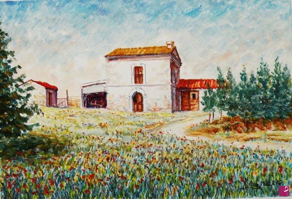 quadri in vendita online - RUSTICO A CROCE PILI 