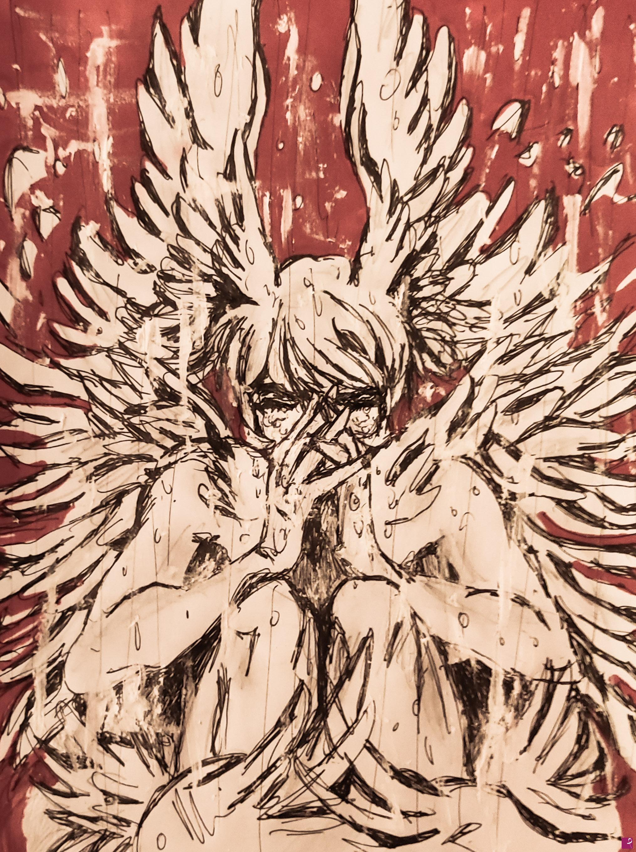 quadri in vendita online - Ryo - Devilman 