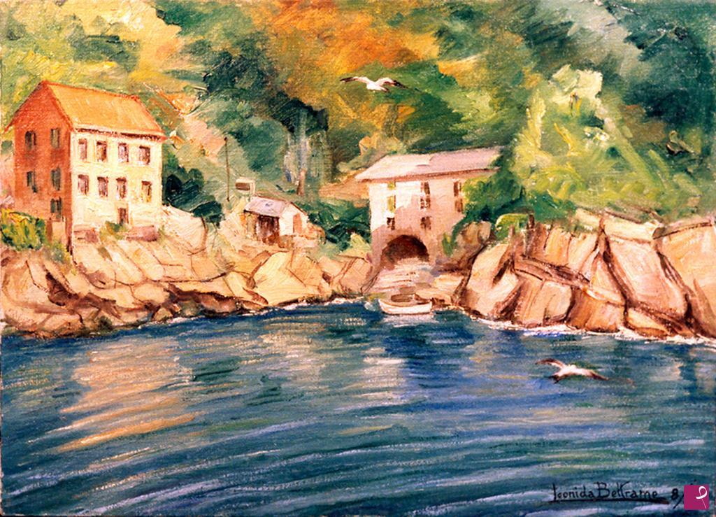 quadri in vendita online - S. FRUTTUOSO - IL PORTICCIOLO