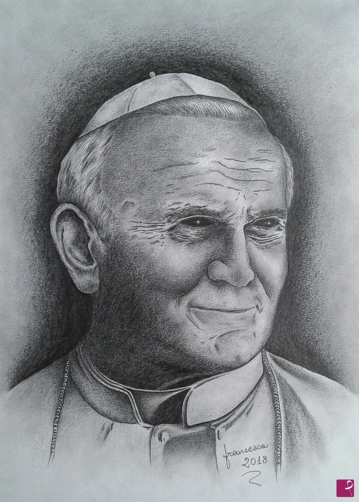 quadri in vendita online - S. Giovanni Paolo II Papa