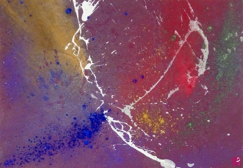quadri in vendita online - Sabbia colorata