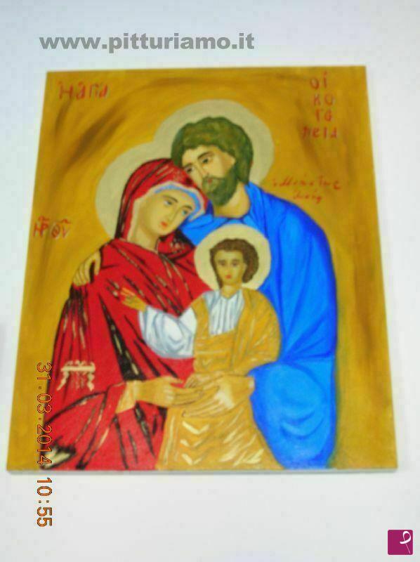 quadri in vendita online - sacra famiglia