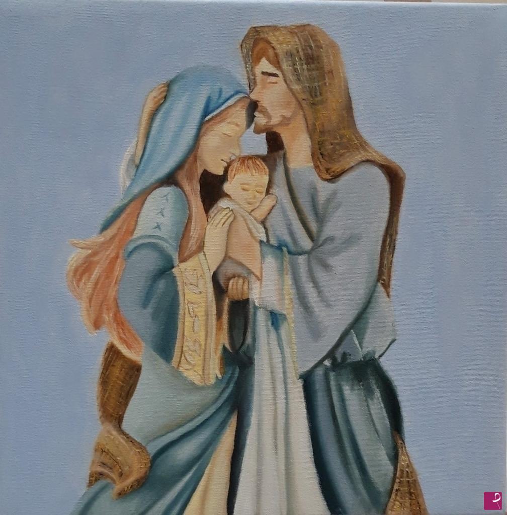 quadri in vendita online - sacra famiglia