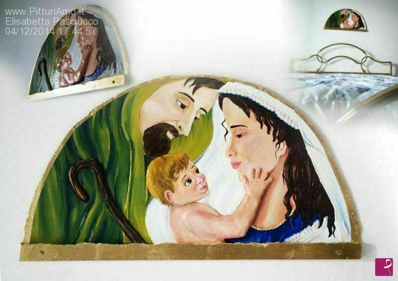 quadri in vendita online - Sacra famiglia