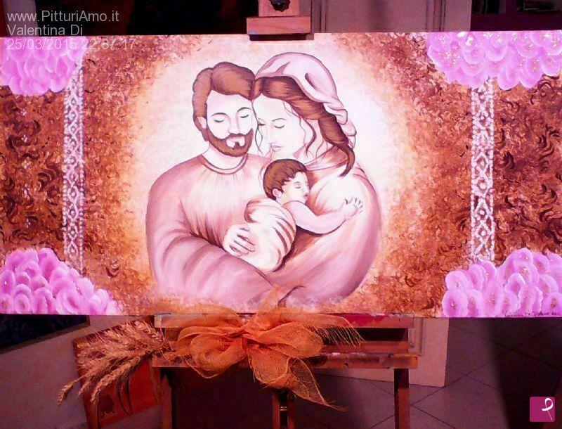 quadri in vendita online - Sacra famiglia