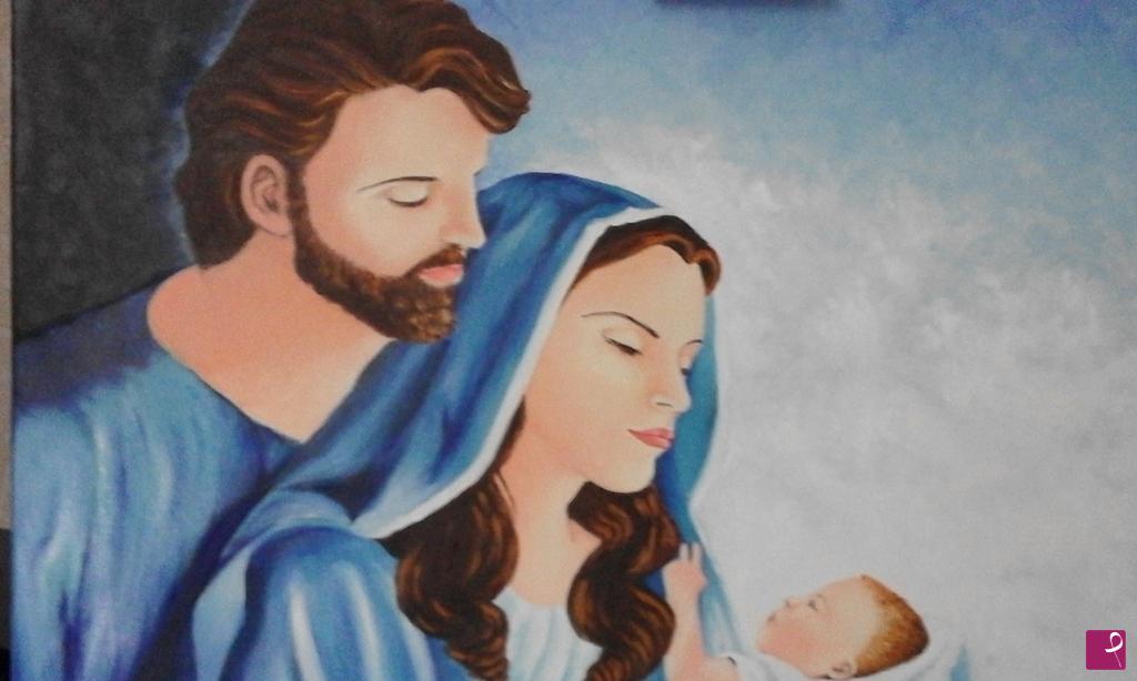 quadri in vendita online - "Sacra Famiglia"